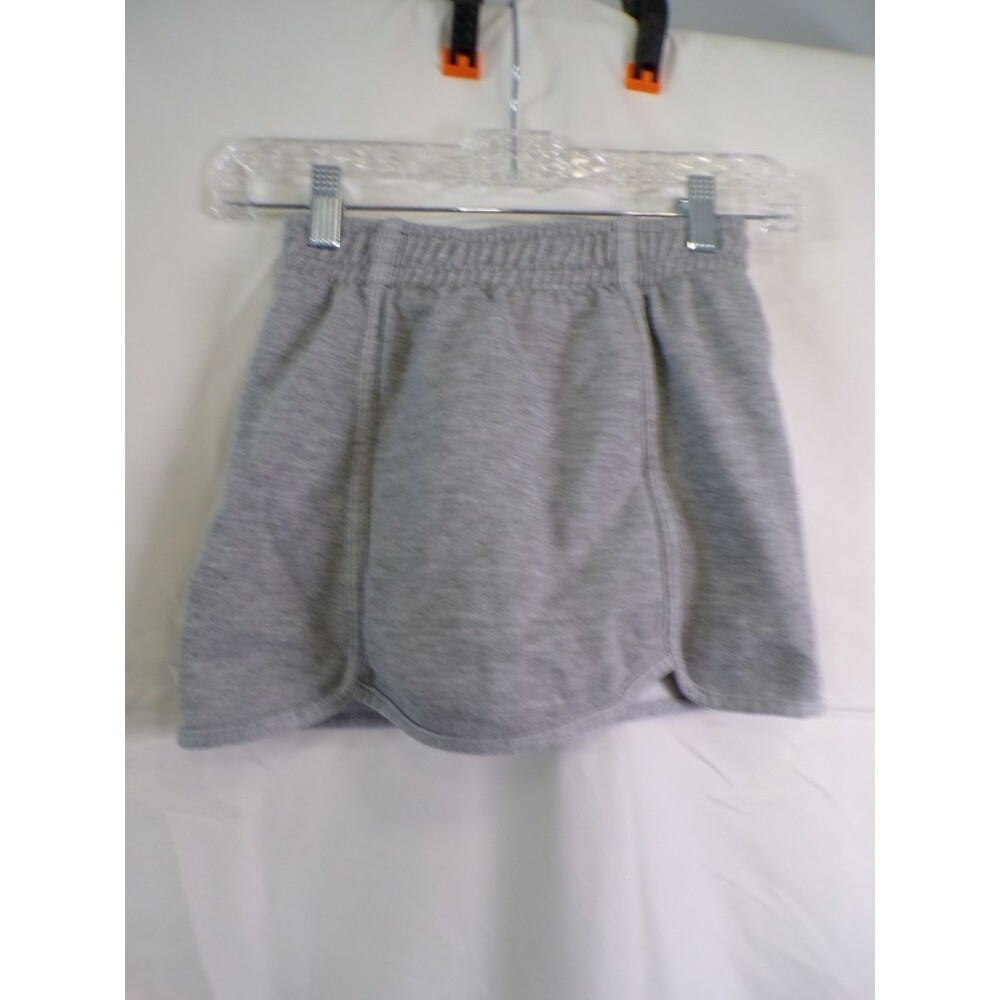 New Balance Girls Athletic Skort Shorts M (10/12) Gray 100% Polyester